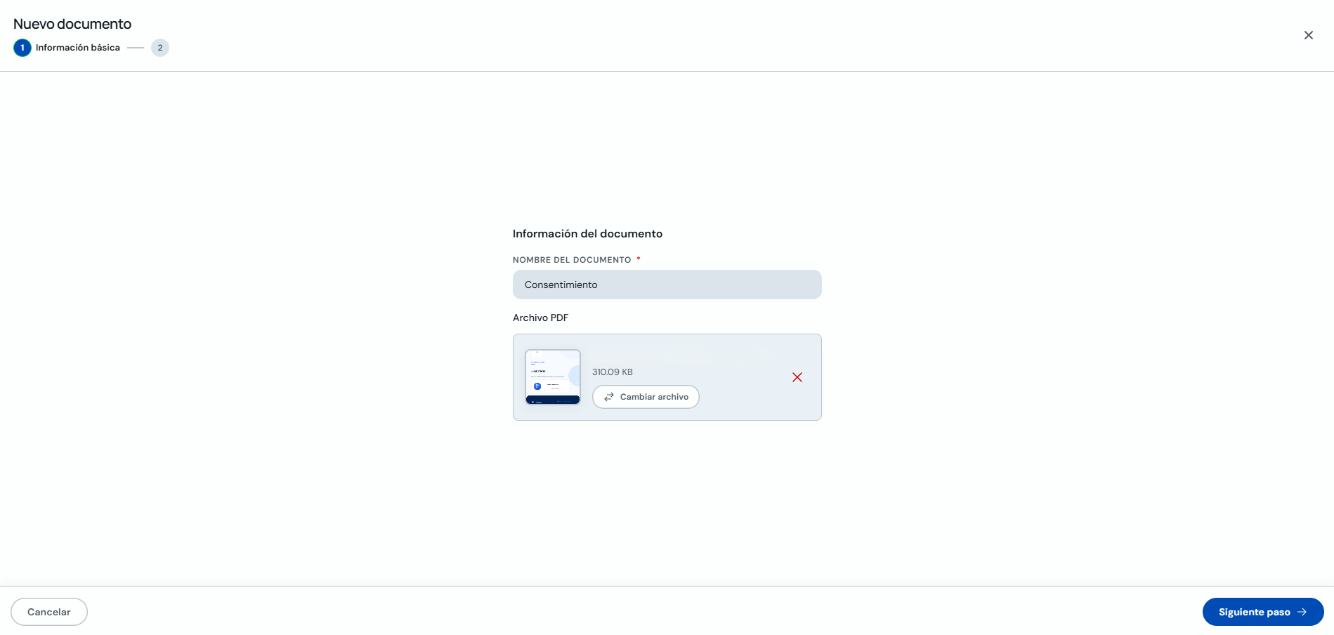 PDF cargado listo para continuar al siguiente paso